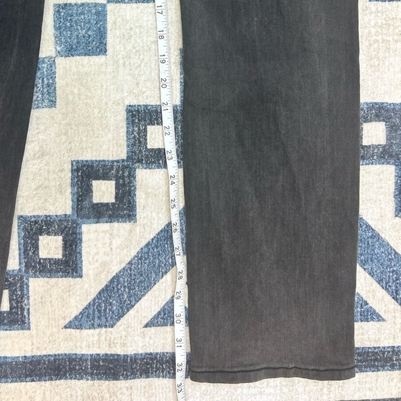 Bebe - NWT Straight Leg Denim with Rhinestons in Dark Grey - Picture 10 of 11